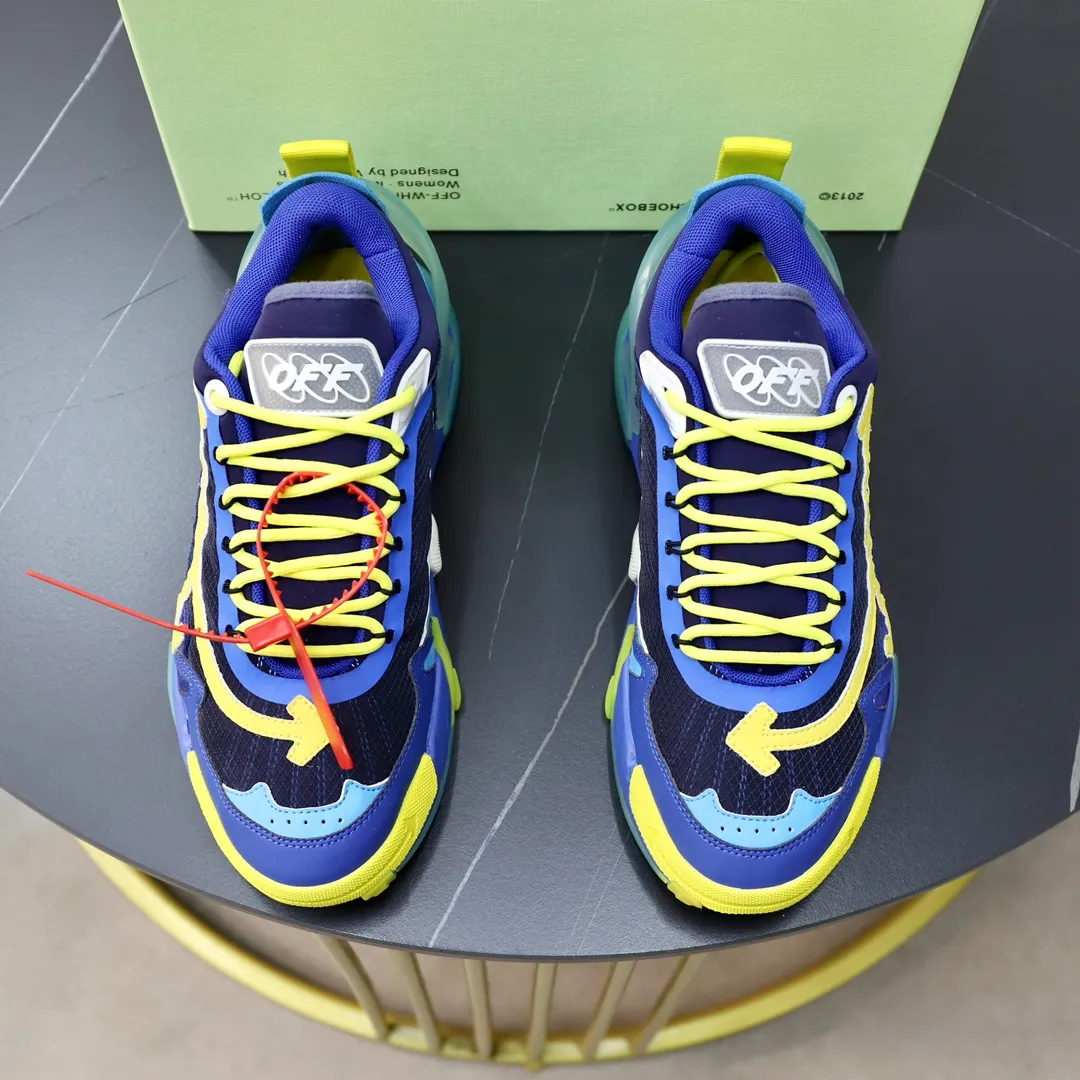Men's shoes: 330💶[off-white]👫 Original one-to-one replica, high-end quality🥳The latest model has not been listed on the official website yet, the top version. Fabric: Imported open-edge beaded laminated leather Lining: Imported breathable mesh Outsole: Original foam soft, light and wear-resistant Imported TPU combination sole Male 38-44 (customized at 45)